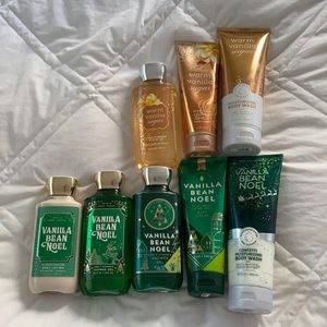 Bath Body Works Set Vanilla Bean Noel Warm Vanilla